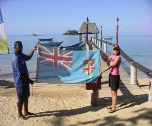 Puzzle Σημαία των Φίτζι ή Νήσων Φίτζι